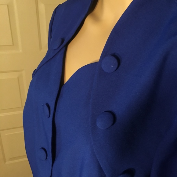 Allison Woods Blue 2pc Business Suit size 22W - Picture 3 of 6